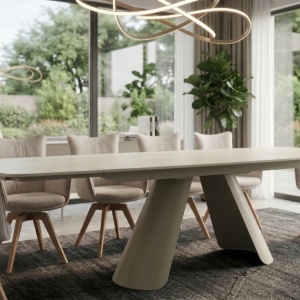 Masa extensibila cu blat ceramic VOGUE 160-240cm - Img 6