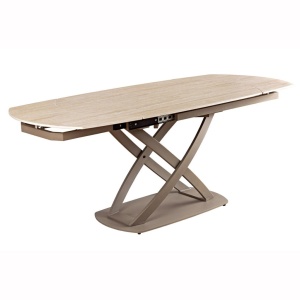 Masa extensibila cu design prin rotire Inception 130-190cm natur