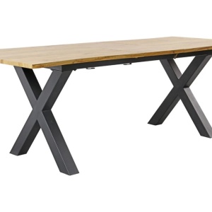 Masa extensibila design industrial Wild 180-220x90cm - Img 4