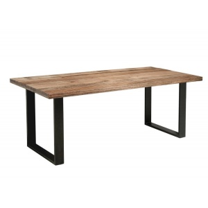 Masa industrial style Iron Craft mango natur, 180cm