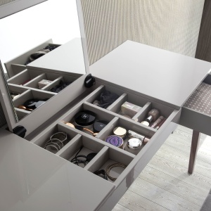 Masa machiaj eleganta design modern Platin AC-CP1709DK-NOGAL - Img 7
