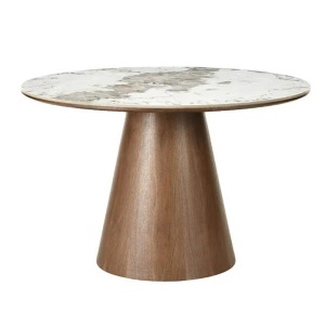 Masa rotunda cu blat ceramic UNIQUE 120cm - Img 2