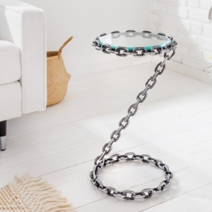 Masuta auxiliara design unicat Chain 55cm - Img 2