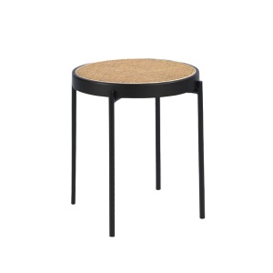 Masuta auxiliara rotunda design modern Rattan