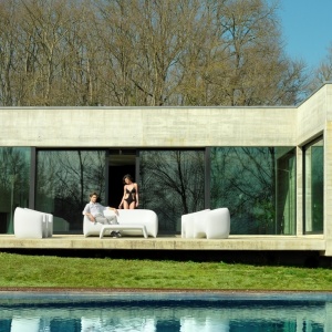 Masuta cafea de exterior / interior design modern premium BLOW - Img 2