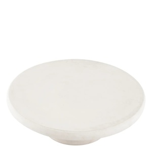 Masuta de cafea design LUX pentru interior si exterior Cleon crem - Img 3