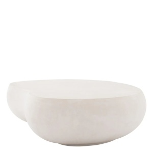 Masuta de cafea design LUX pentru interior si exterior Prime crem - Img 4