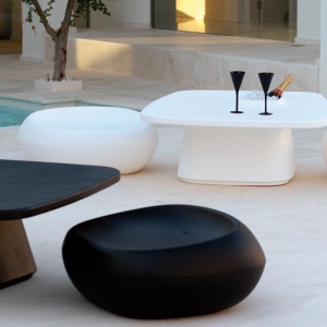 Masuta de cafea exterior / interior design modern premium MOMA COFFEE TABLE 45115A Vondom - Img 4
