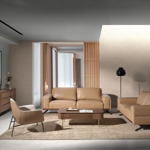 Masuta de cafea moderna design LUX Wood and Gold - Img 12