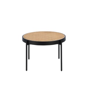 Masuta de cafea rotunda design modern Rattan - Img 3