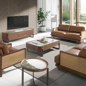 Masuta deosebita design LUX Walnut-Marble - Img 5