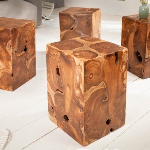 Masuta design unicat Square 30cm Teak - Img 2
