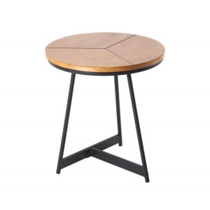 Masuta laterala design industrial vintage Oak Elegance 45cm