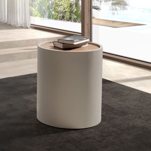 Masuta laterala design LUX Walnut-Bej