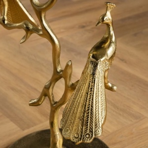 Masuta laterala design unic WILDLIFE PEACOCK 60cm - Img 6