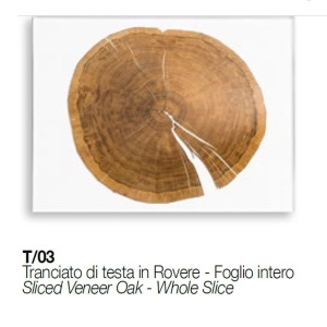 Masuta LUX design Glass-Wood CORTINA H-31cm 7511935.70 - Img 2