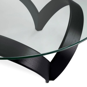 Masuta LUX design modern Soquel, negru - Img 5