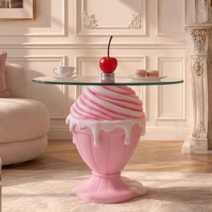 Masuta stil pop art modern SWEET SOCIETY 65cm roz