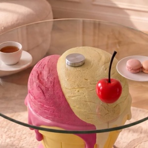 Masuta stil pop art modern SWEET SOCIETY Sundae 65cm - Img 7