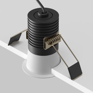 Mini Spot LED incastrabil design tehnic Minor D-6cm 227781 universul-luminii.ro