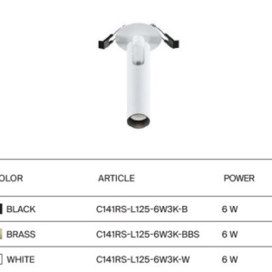 Mini Spot LED incastrabil directionabil iluminat tehnic Focus T alb 227921 universul-luminii.ro