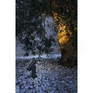 Mini stalp LED cu proiector directionabil IP65 SPY-1 82871 universul-luminii.ro