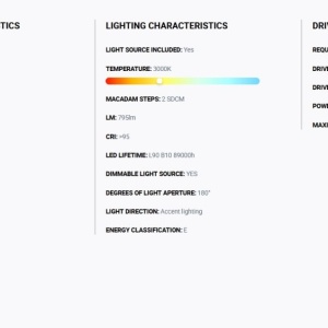 Mini Stalp LED iluminat exterior simetric 180º IP65 RUSH 25cm 3000K CASAMBI 217981 universul-luminii.ro