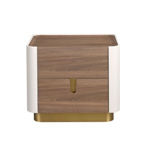 Noptiera deosebita design LUX Walnut-Bej - Img 4