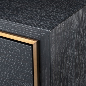 Noptiera design elegant LUX Hazel, gri carbune 115102 HZ - Img 7
