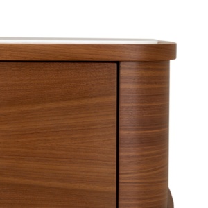 Noptiera/ masuta laterala design LUX Cabana S, furnir nuc - Img 6