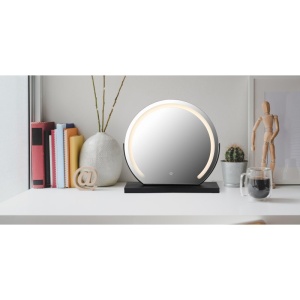 Oglinda de masa cu iluminat LED CCT Rivas 50x50cm 84038 GL - Img 2