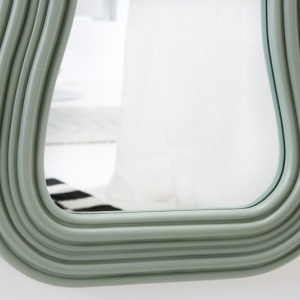 Oglinda de perete decorativa Alice II 100cm verde - Img 5