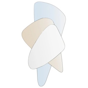 Oglinda de perete decorativa GEOMETRIC I 120cm - Img 4
