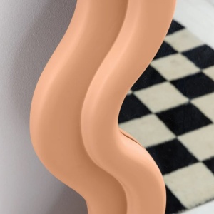 Oglinda de perete design modern CURVY 160cm, caisa - Img 5