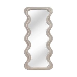 Oglinda de perete design modern CURVY 160cm, greige A-43161 VC