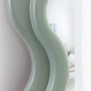 Oglinda de perete design modern CURVY 160cm, verde salvie A-43160 VC - Img 3