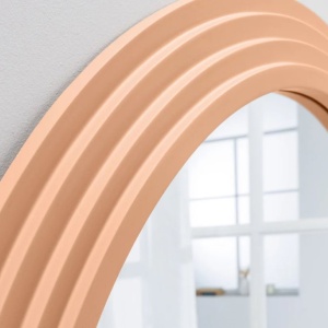 Oglinda de perete design modern Wave 160cm, caisa - Img 2