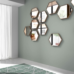 Oglinda decorativa Alline, 46x40cm AC-HV-MR45 - Img 4