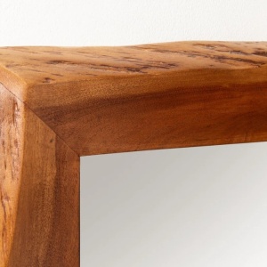 Oglinda decorativa cu margini din lemn MAMMUT 100cm - Img 7