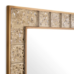 Oglinda decorativa design LUX Mellot, 110x110cm - Img 3