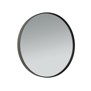 Oglinda decorativa design modern CARLO negru D-61cm - Img 3