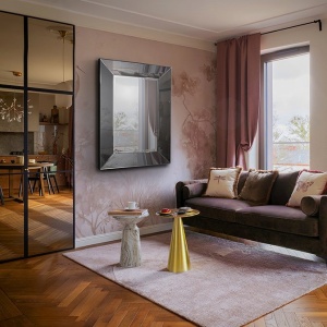 Oglinda decorativa moderna Roma 110x81cm - Img 2