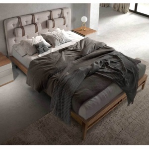 Pat dublu design modern Platin, 160x200cm