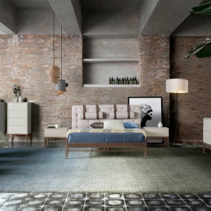 Pat dublu design modern Platin, 160x200cm - Img 10