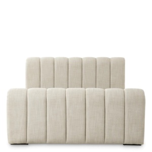 Pat dublu tapitat design elegant LUX Kayden, Albury bej - Img 4