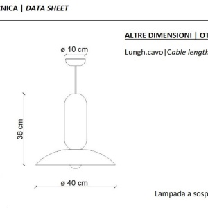 Pendul ceramic design italian realizat manual PAU 125861 universul-luminii.ro