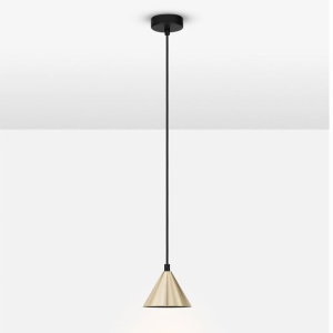 Pendul design decorativ CONICO auriu - Img 3