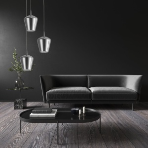 Pendul design decorativ Elsa Copa 1L crom - Img 3