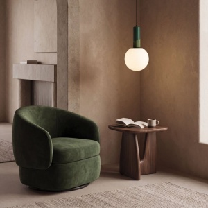 Pendul design decorativ POSSA portelan verde