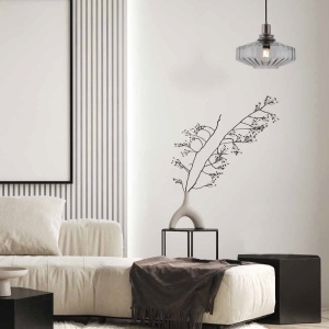 Pendul design decorativ Zenia fumuriu 152701 universul-luminii.ro